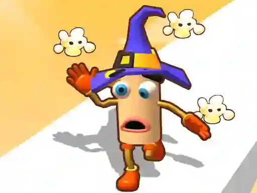 Popcorn Race 3D — free online game
