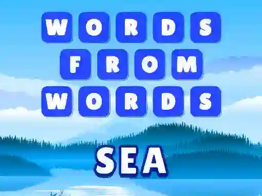 Words from words: Sea — 無料オンラインゲーム