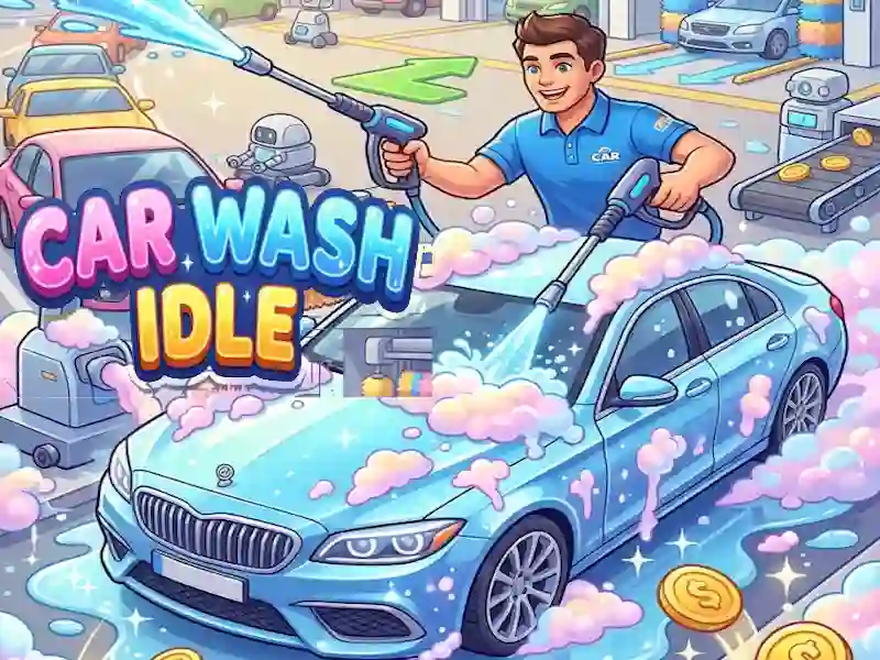 Car Wash Idle — безплатна онлайн игра