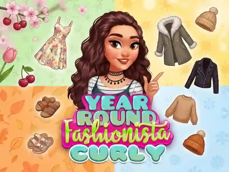 Year Round Fashionista Curly — ücretsiz çevrimiçi oyun