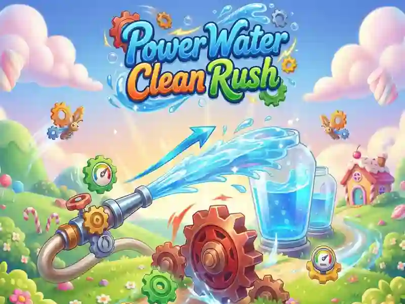 Gioco Power Water Clean Rush in linea