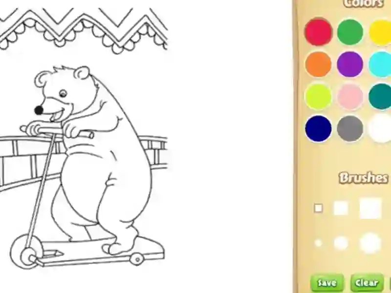 Circus Animals Coloring Book — jogo online grátis