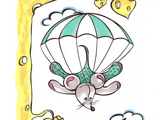 Cute Animals Sky Fall — free online game