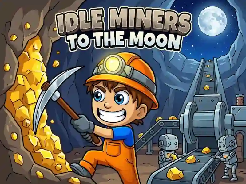 Idle miners to the moon — besplatna online igra