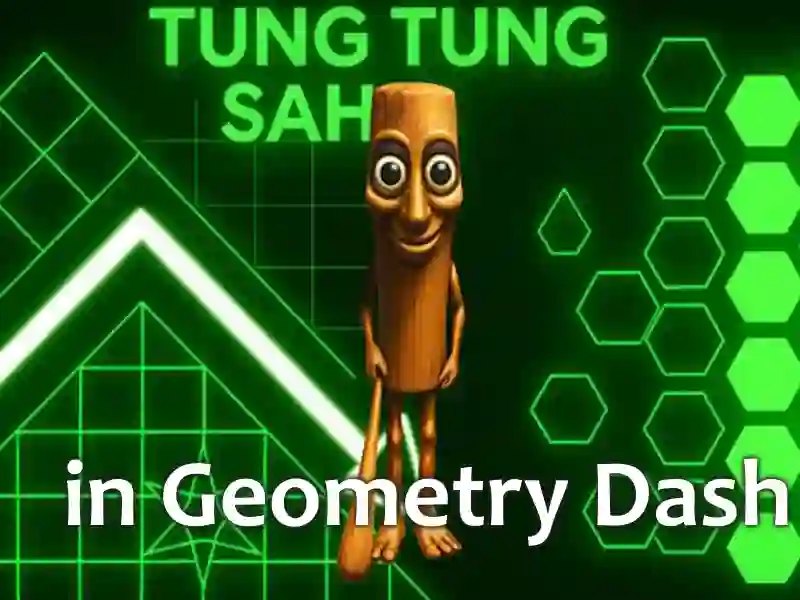 Tung Tung Sahur in Geometry Dash – tasuta veebimäng