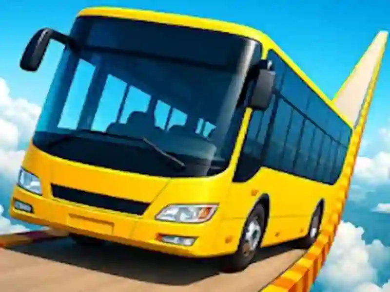 Sky Bus Mega Ramp Drive — jogo online grátis