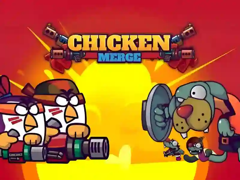 Lojë Chicken Merge në internet
