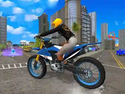 City Bike Stunt Racing — free online game