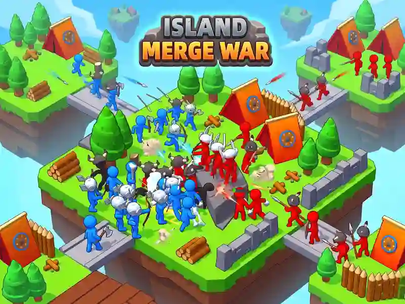 Island Merge war — gioco online gratis