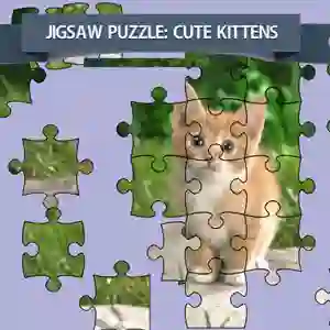 Jigsaw Puzzle Cute Kittens — free online game