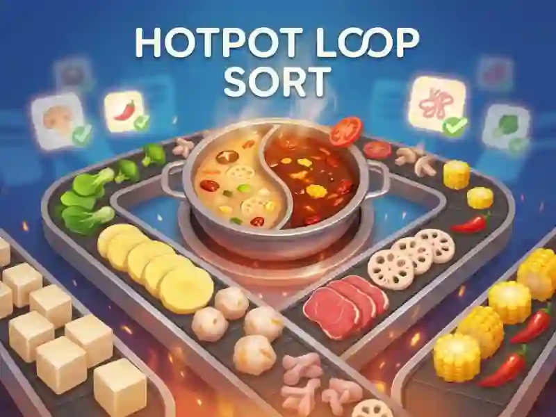 Hotpot Loop Sort — gioco online gratis
