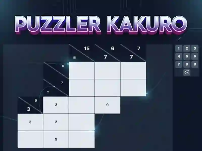 Puzzler Kakuro — free online game