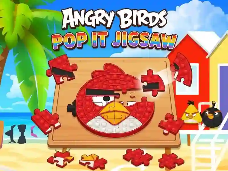 Trò chơi Angry Birds Pop It Jigsaw trực tuyến