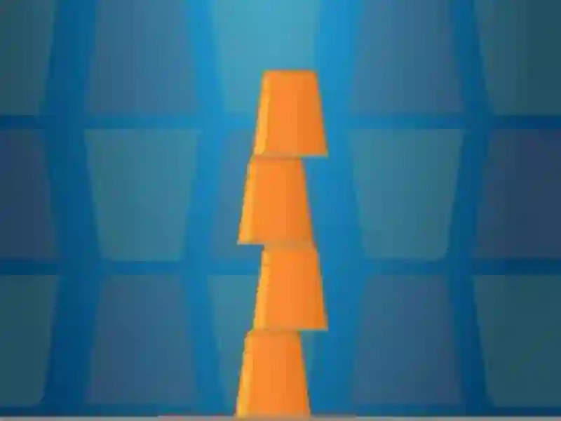 Cups Tower Builder — free online game