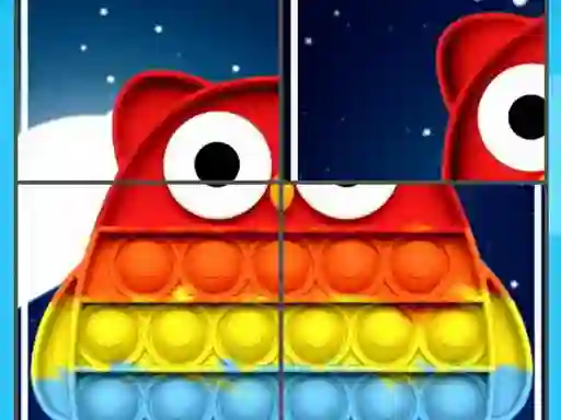 Owl Pop It Rotate — free online game