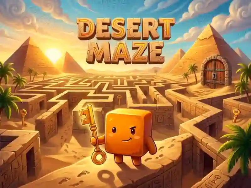 Igra Desert Maze spletu