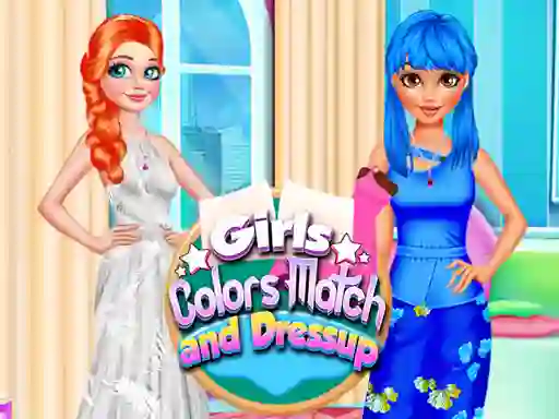Girls Colors Match and Dress up — free online game