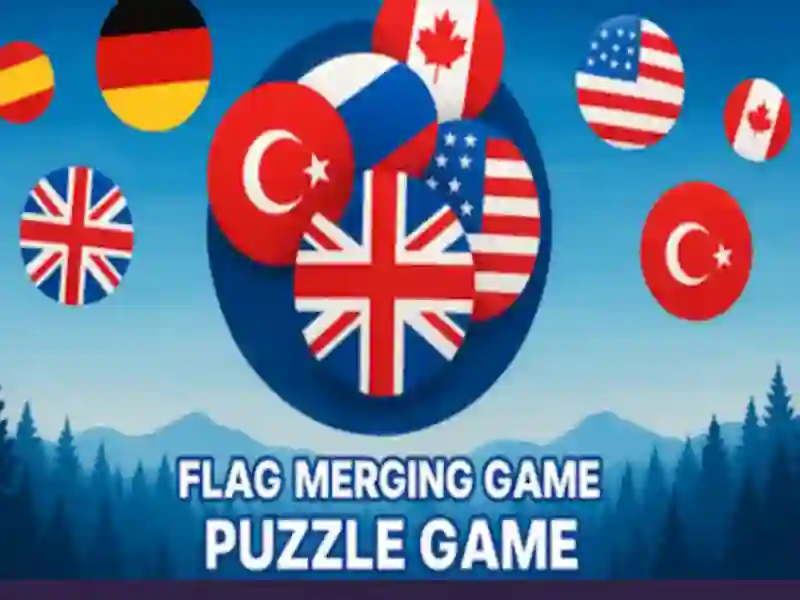 Flag Merging Game Puzzle Game — jogo online grátis