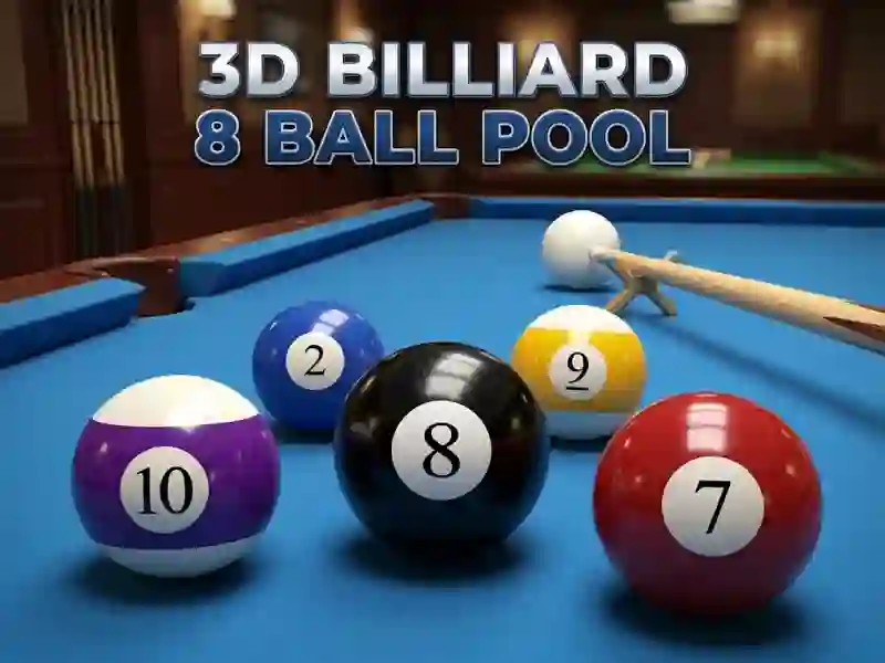 Leikur 3d Billiard 8 ball Pool á netinu