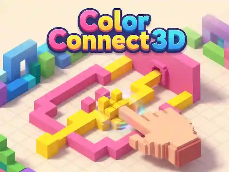 Color Connect 3D — لعبة مجانية اون لاين