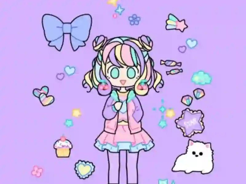 Pastel Girl Dress Up — free online game