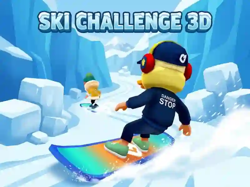 Ski Challenge 3D — joc online gratuit