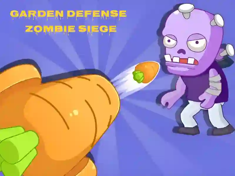 Trò chơi Garden Defense - Zombie Siege trực tuyến