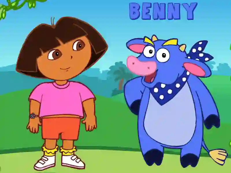 Dora's Meet My Friends — gratis online spil