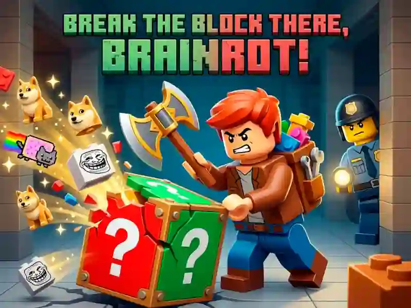 Break the block there, Brainrot! — jogo online grátis