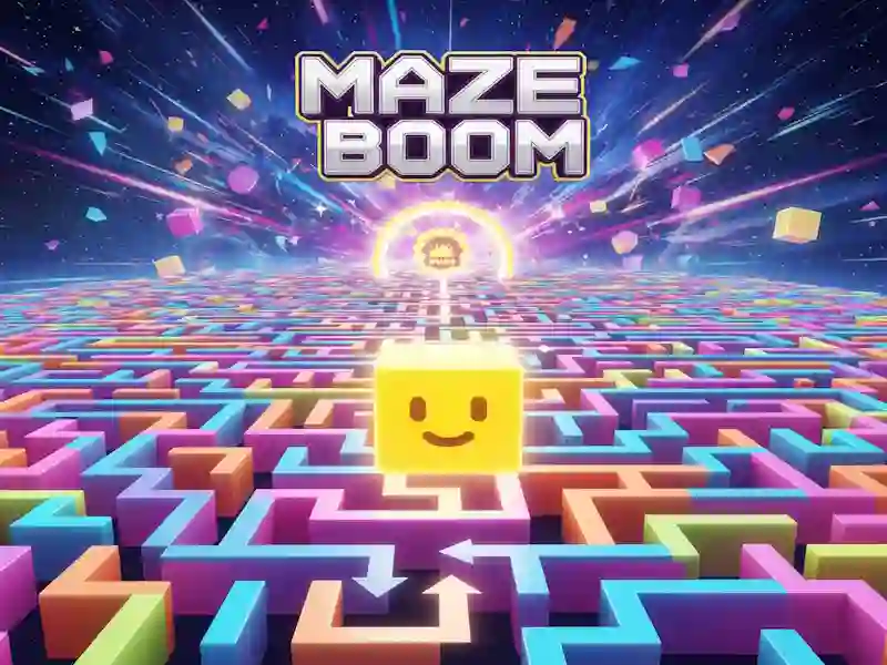 MAZE BOOM — free online game