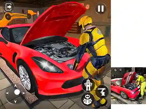 Car Mechanic Auto Workshop Repair Garage
