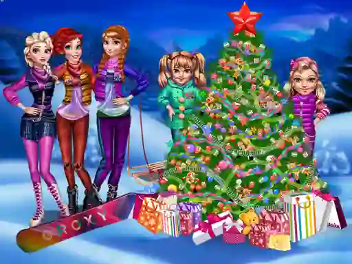 Princess Christmas Night — free online game