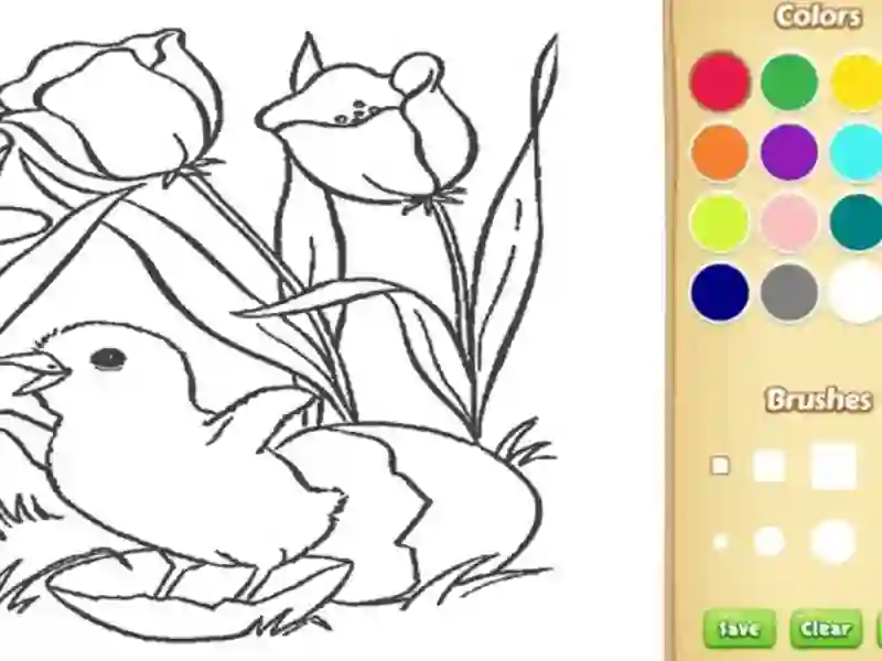 Flowers Coloring Book For Kids – tasuta veebimäng