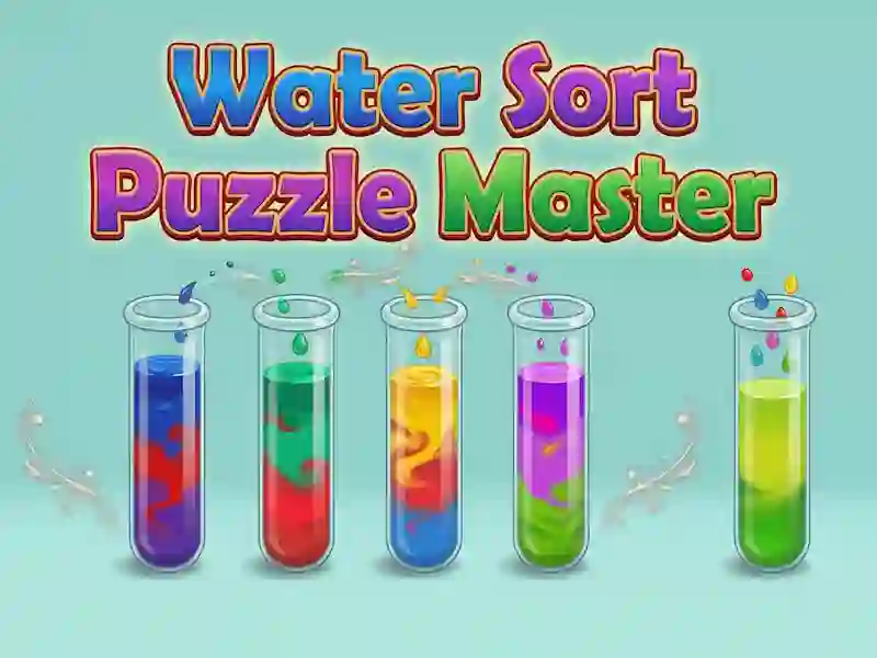 Xogo Water Sort Puzzle Master en liña
