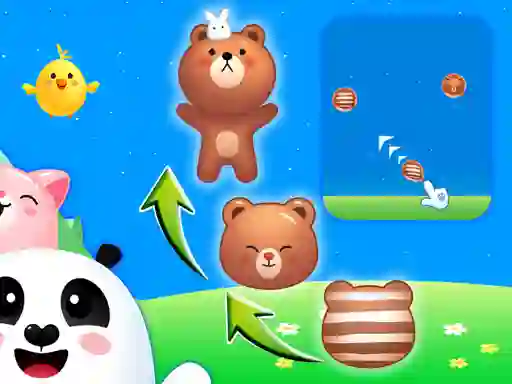 Animal Merge: Bubble Shooter — free online game