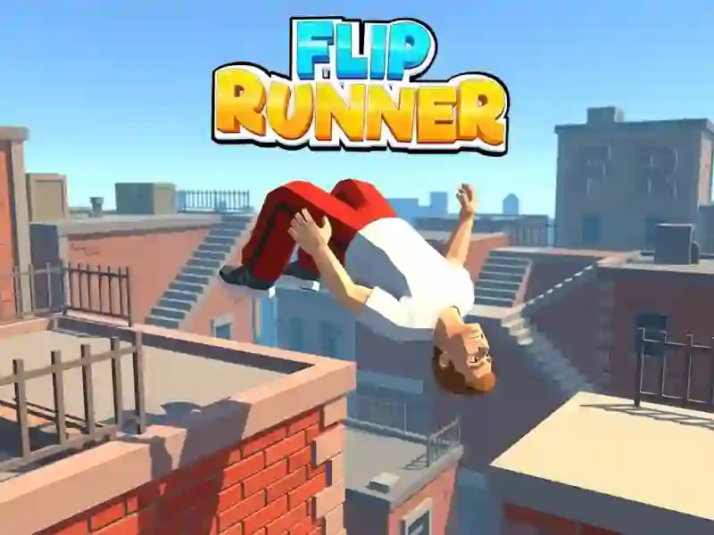 Jwèt Flip Runner sou entènèt
