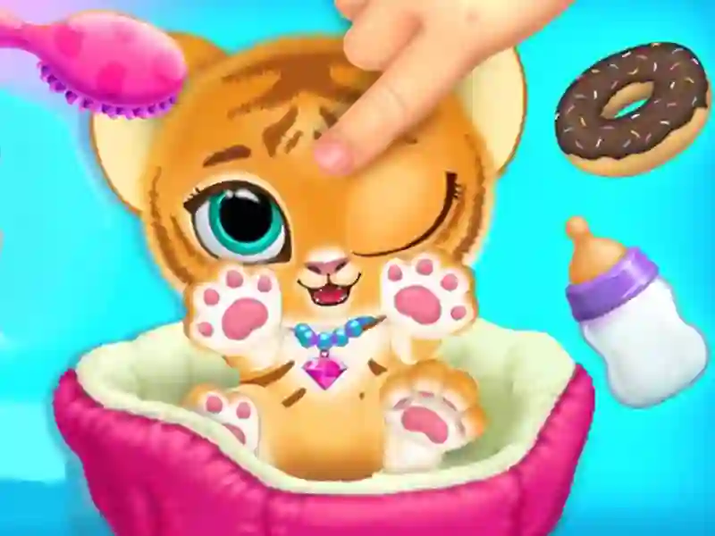 Baby Tiger Care — free online game