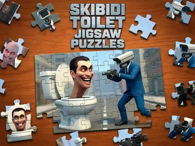 Skibidi Toilet Jigsaw Puzzles — free online game