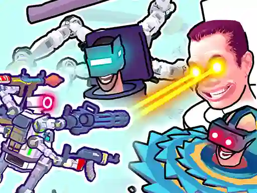 Agent Walker vs Skibidi Toilets — free online game