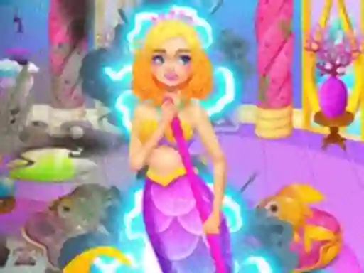 Mermaid Sea House Cleaning And Decorating — free online game