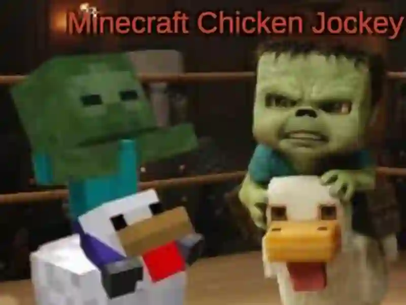 Minecraft Chicken Jockey — gioco online gratis