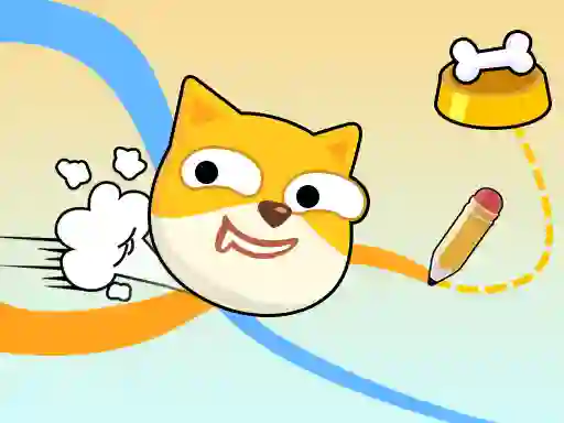 Doge Rush Draw Home Puzzle — free online game