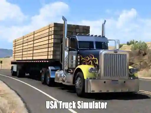 USA Truck Simulator 2024 — free online game