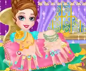 Ice Princess Nail Design — free online game