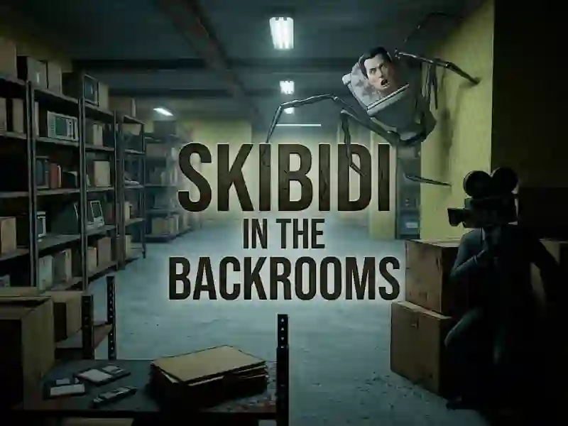 Lojë Skibidi In The Backrooms në internet