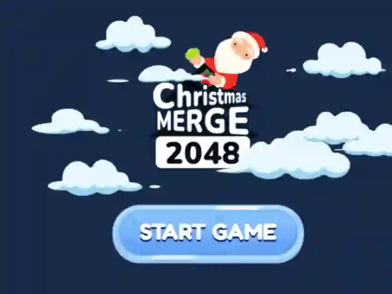 Christmas Merge 2048 — free online game