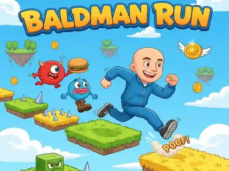 Игра Baldman Run онлайн