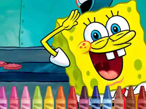 Trò chơi Sponge Bob Coloring trực tuyến