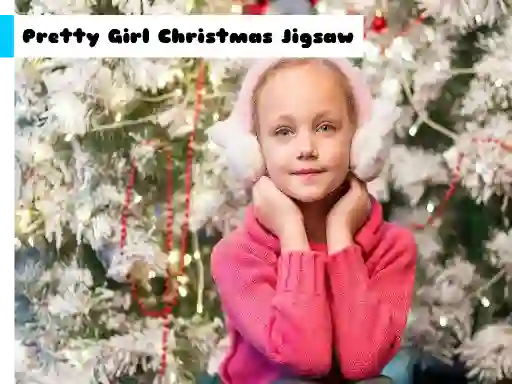 Igra Pretty Girl Christmas Jigsaw spletu