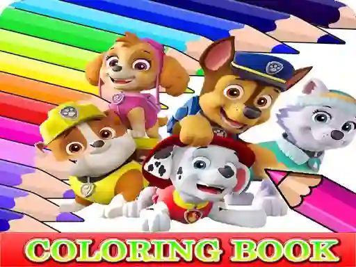 Coloring Book for Paw Patrol — free online game